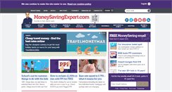 Desktop Screenshot of moneysavingexpert.com